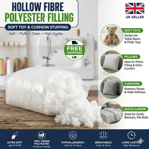 Hollow fibre polyester filling - polyester,