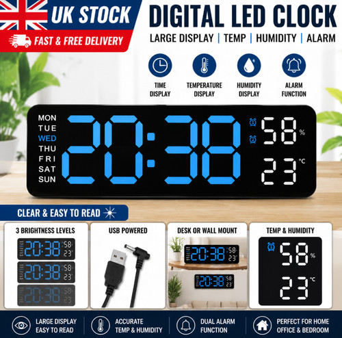 Large led digital - large,