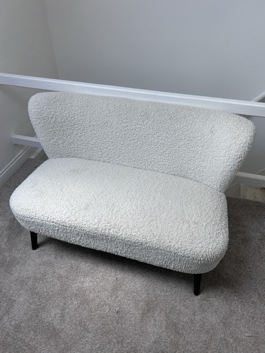 Cream boucle sofa - boucle, sofa/chaise
