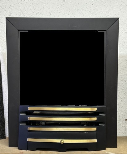 Replacement gas fire black - replacement,