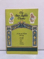 The Peter Rabbit Theatre A Cut- Out Theatre 1983 Frederick Warne Beatrix Potter 
