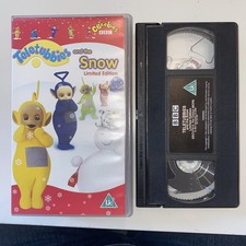 Teletubbies And The Snow Limited Edition Vhs Video Children’s