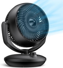 Air Circulator Desk Fan, 22 Db