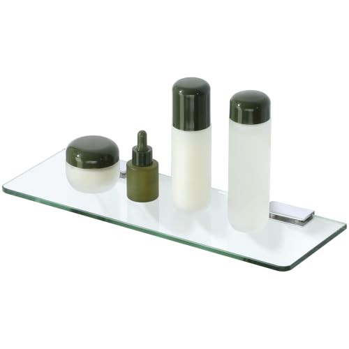Glass shelves for bathroom - shelves, bathroom,15