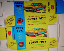 REPRODUCTION CORGI CHEVROLET