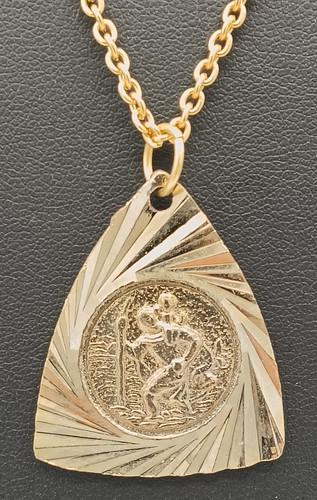 Saint christopher pendant - saint,