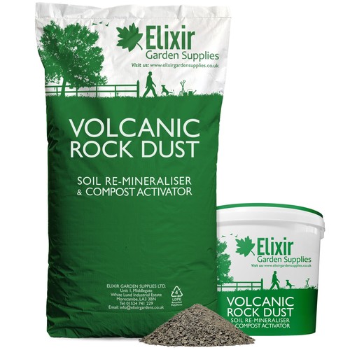 Volcanic rock dust organic - rock,