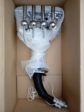 BEER FONT TAP PUMP WINE T-BAR CHROME THRU BAR LIGHT COOLIN PUB HOME BAR MAN CAVE