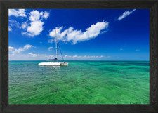 Catamaran cruise on ocean