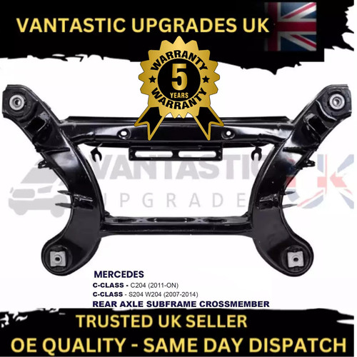 Rear axle subframe - subframe, crossmember