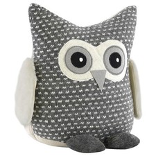 Weighted door stop animal owl - weighted,
