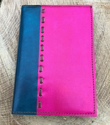 Hand made leather notebook - made,