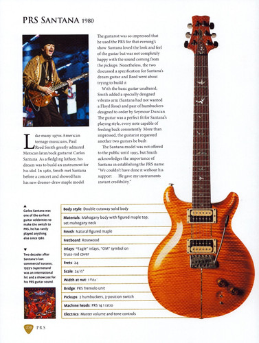 1980 prs santana - prs, guitar