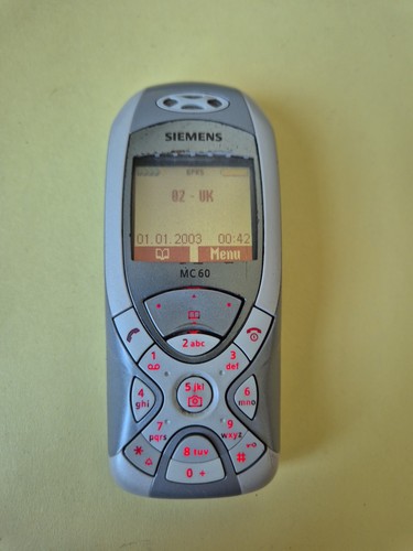 Siemens mc60 mobile phone - mc60,