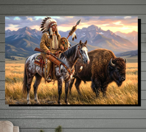 Native american indian - native, &