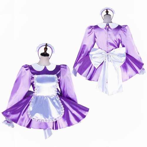 Girl maid sissy purple - girl,