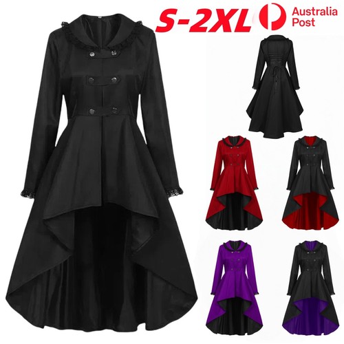 Women gothic coat victorian - gothic,