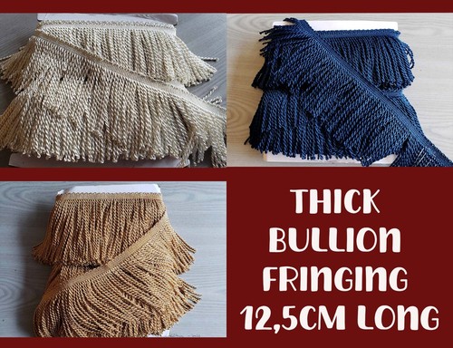Thick fringe bullion 5mm - thick,