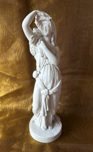 Antique parian ware religious - parian,