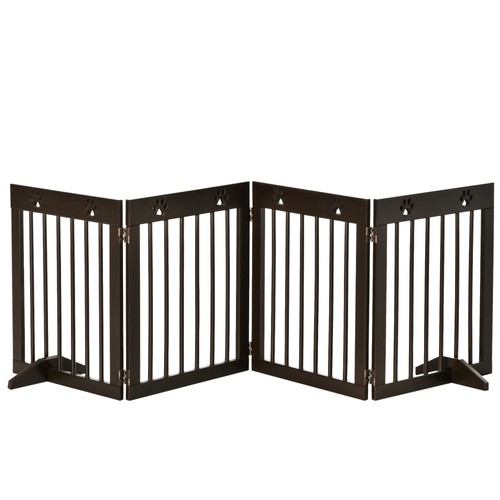 Pawhut pet gate - 4, wooden