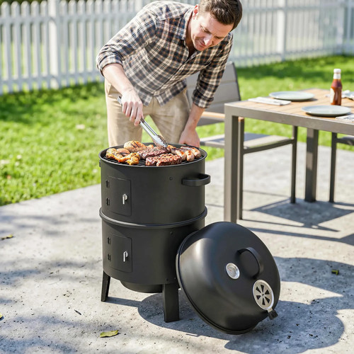 Charcoal smoker bbq grill - smoker,