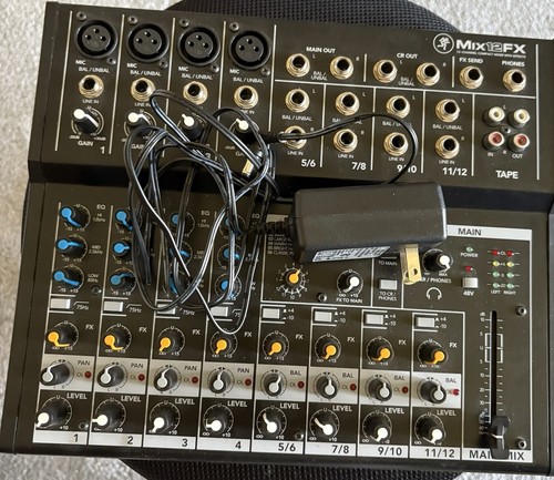 Mackie mix12fx channel - mackie,