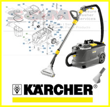 Genuine Karcher Puzzi 10/1 Carpet Cleaner  Spare Parts with diagrams 1.100-132.0