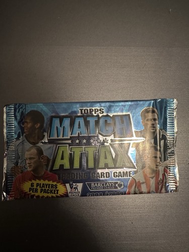 Sealed match attax pack - sealed,