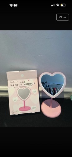 Vanity mirror with led - with,