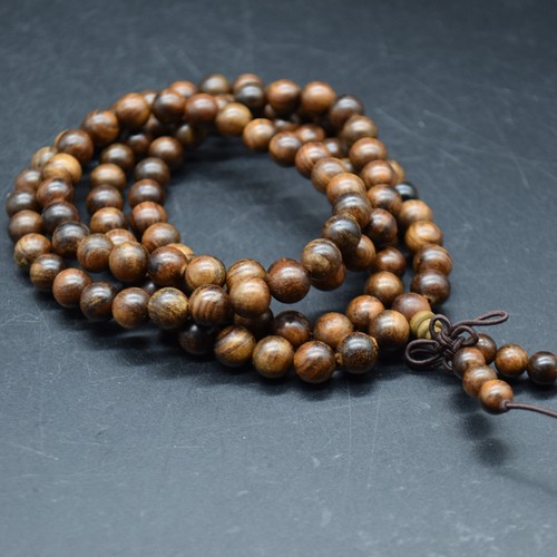 Wood beads mala prayer - mala,