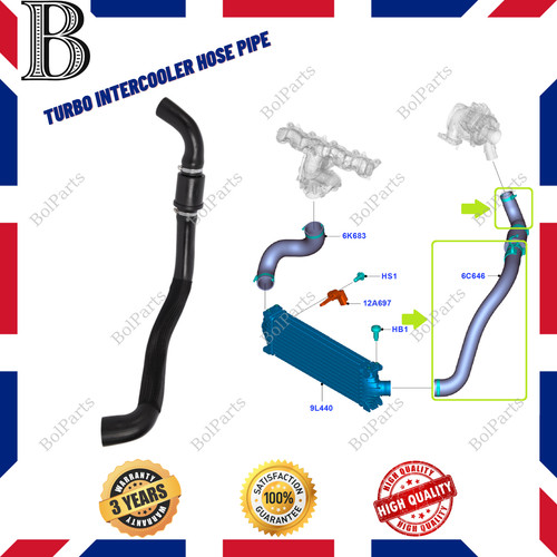Turbo intercooler hose - intercooler,
