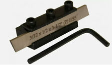 Lathe Parting Tool Clamp Cut Off Tools with 1 Nos 1/2" HSS Blade 3/8" Shank