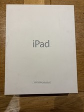 Genuine Apple iPad 2 2nd Generation Empty Box Only  16GB WiFi White