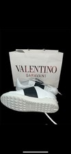 Valentino White And Black Smart Shoes Size 10 Uk