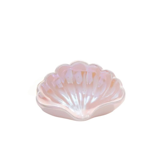 Ceramic sea shell soap - shell,