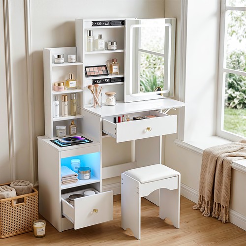 Dressing table with - with, drawers
