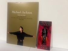 Michael Jackson King of Pop/This is It Tour hologram ticket and programme. 
