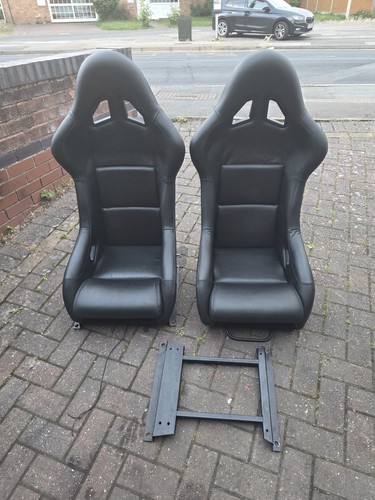 Real leather buckle seats - , with