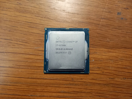 Intel core 6700k cpu 4ghz - core,