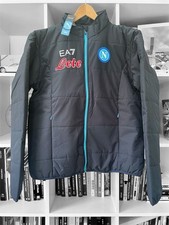 SSC Napoli EA7 Padded Winter Coat Slim Fit - BNWT, Italy