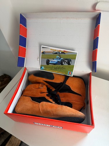 Sparco race boots brown - race, in