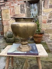 Brass Urn Planter Large And