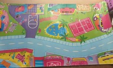 Mattel 2003 Polly Pocket Polly Villa Magnetic Play Matt in Carry Bag. 