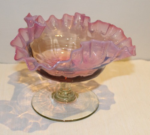 Antique victorian cranberry - antique,
