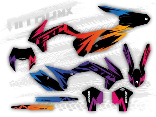 Graphics kit fits ktm exc - kit,
