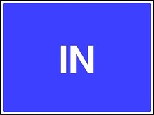 Road Traffic Safety Sign In