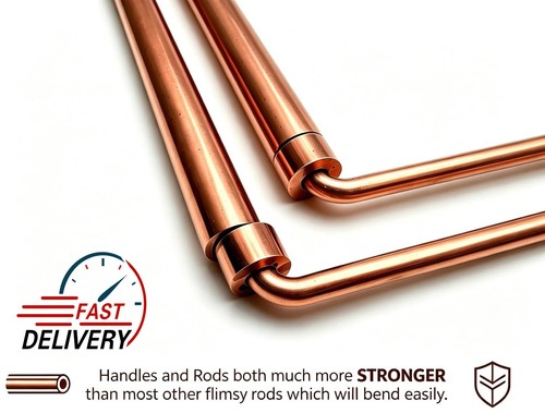 Copper dowsing rods - copper,
