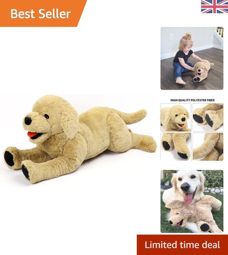 Cuddly golden retriever plush - retriever,