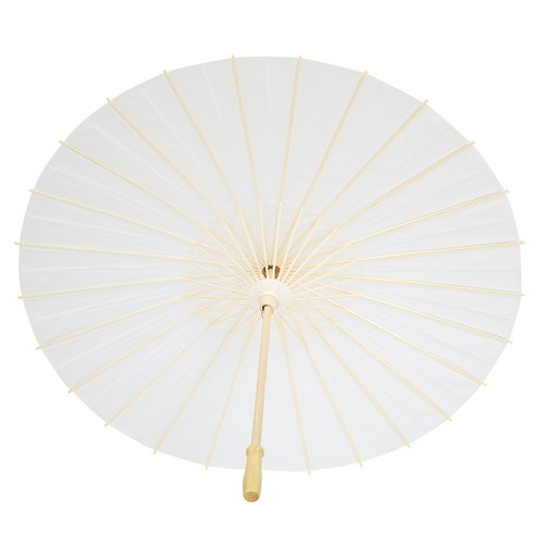 White paper umbrella - white,