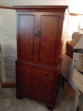 Mahogany Masterpiece Mid Century Vintage Drinks Cabinet